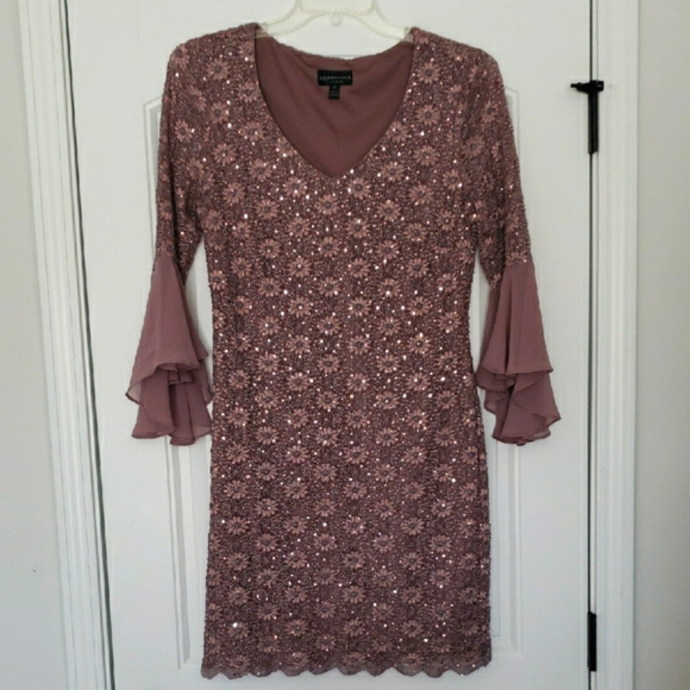 Connected Apparel Sequin Dress